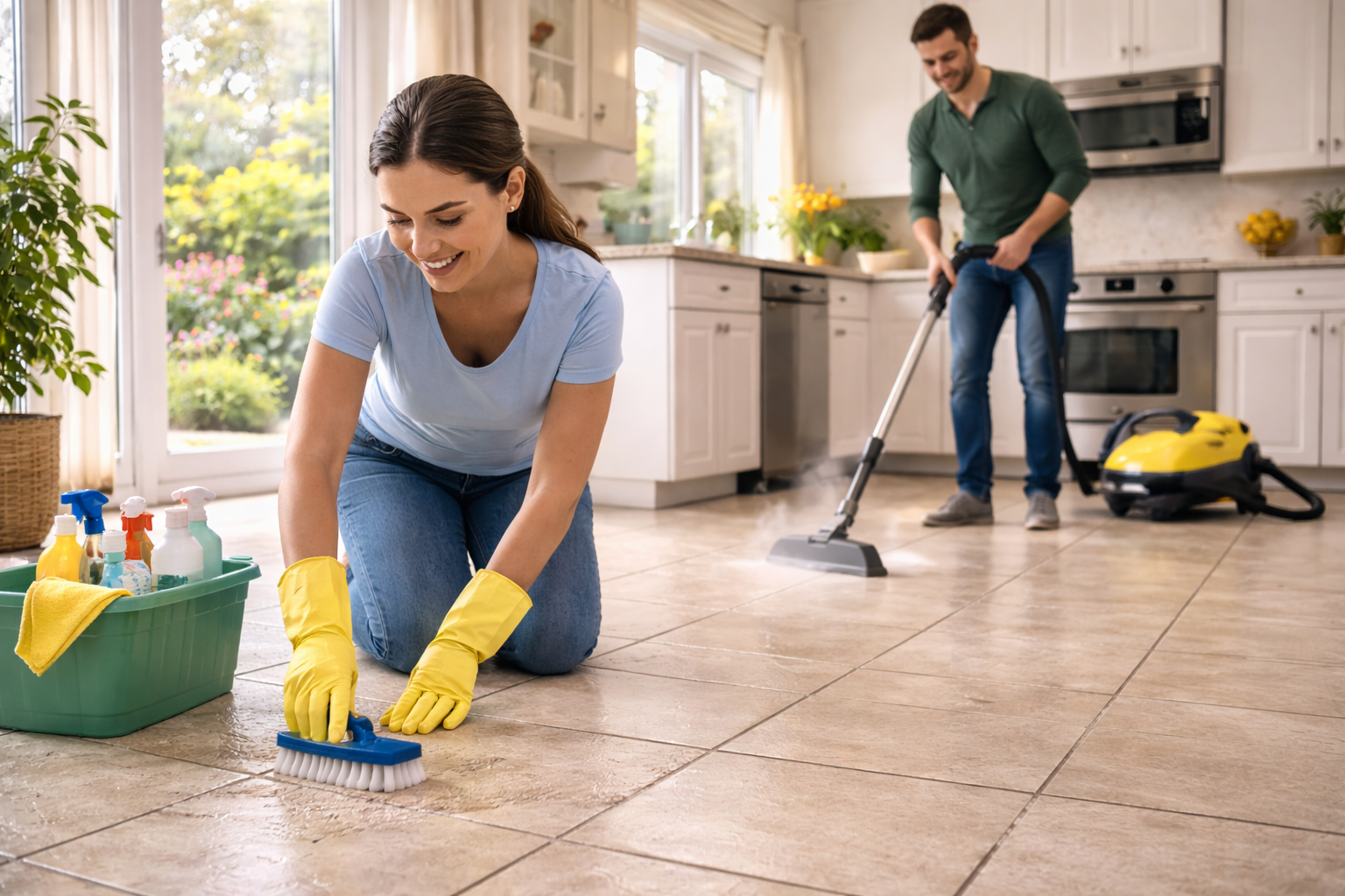 cleaning your tile and grout