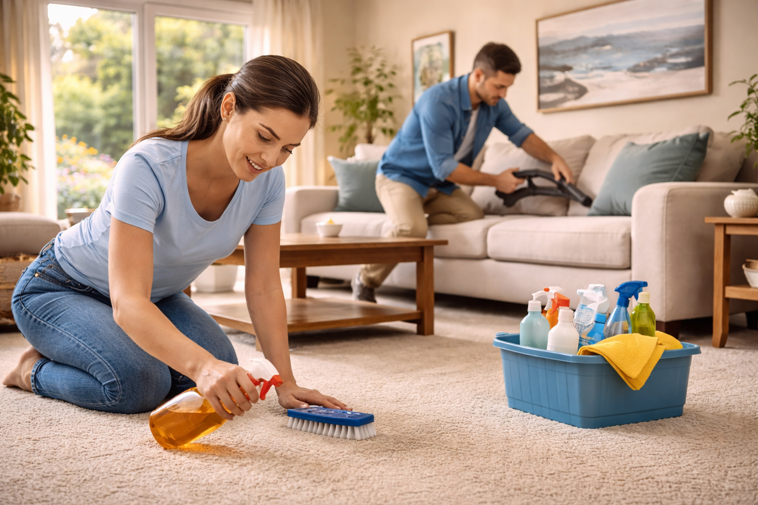 taking care of carpets